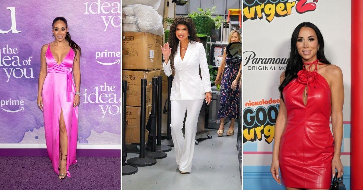 Composite picture of Melissa Gorga, Teresa Giudice and Rachel Fuda.