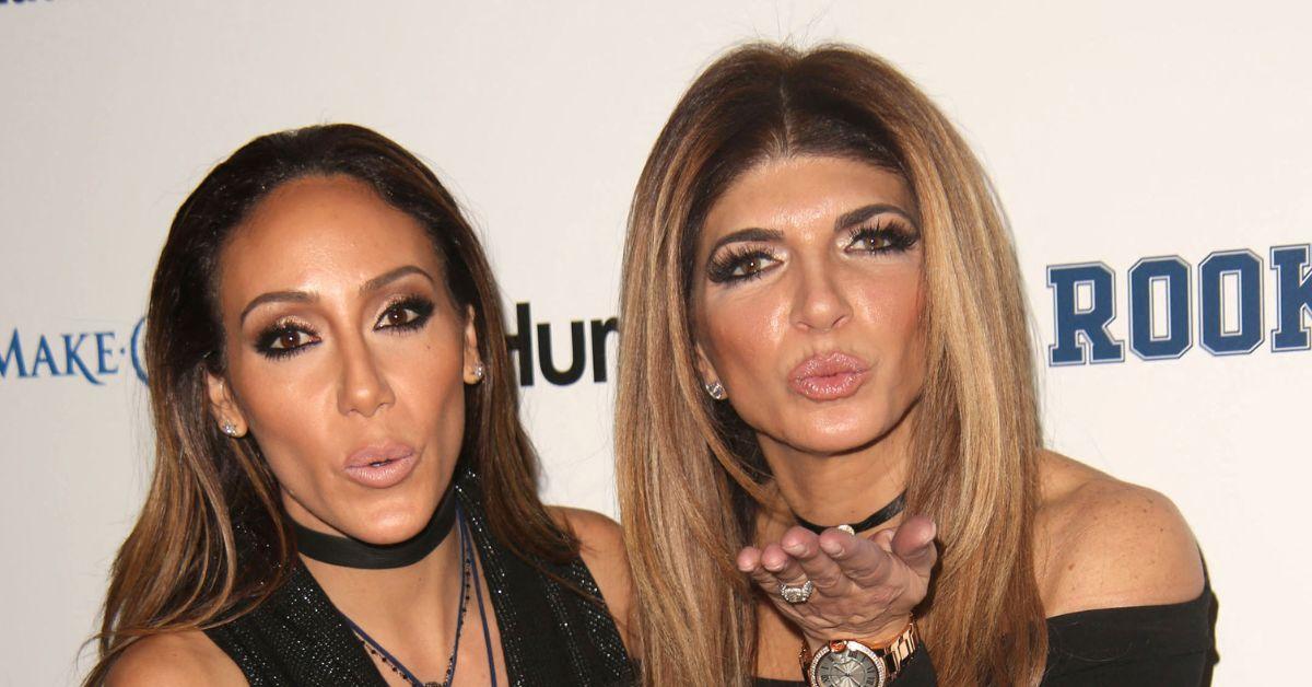 Photo of Melissa Gorga and Teresa Giudice.