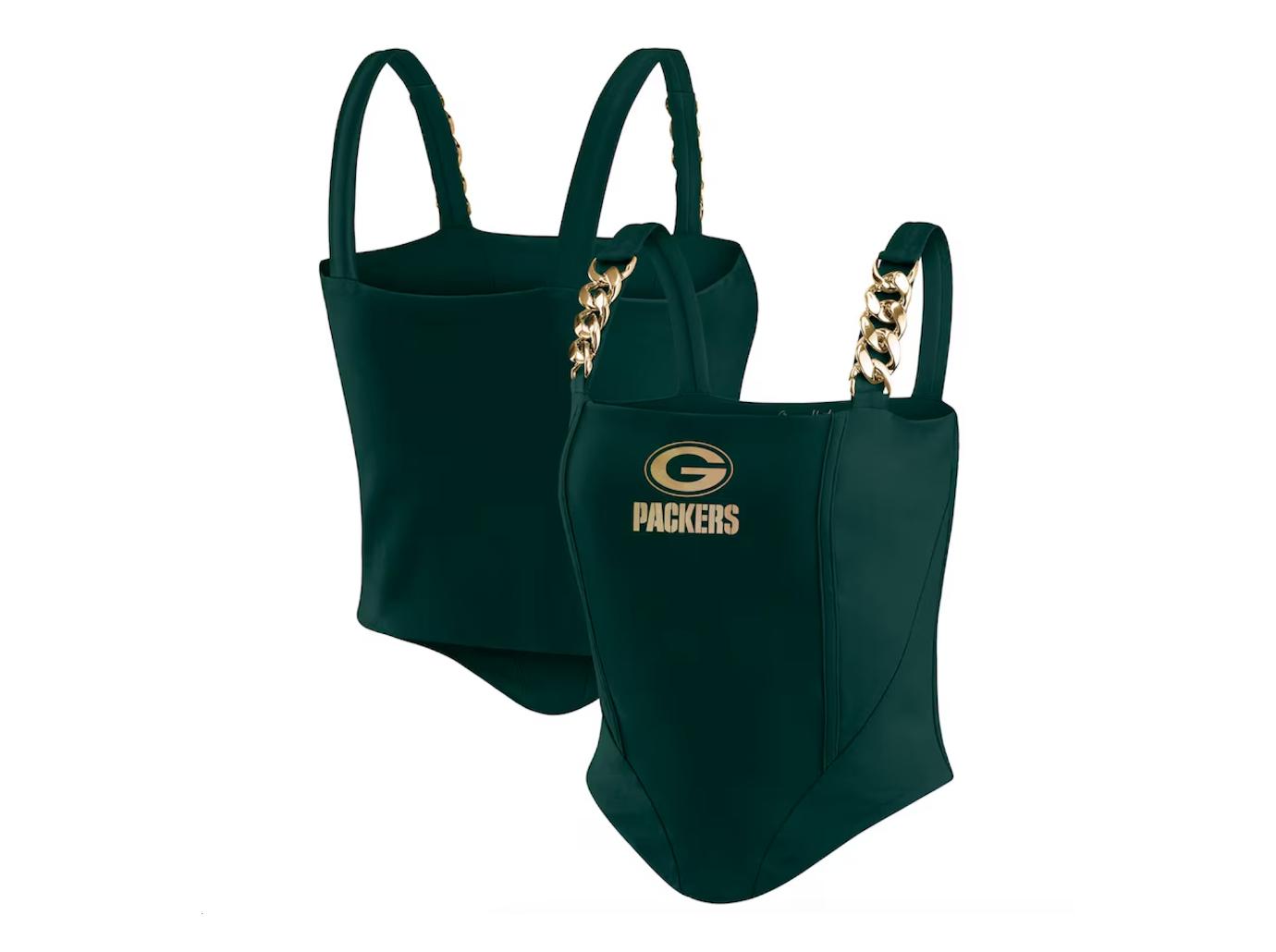 packers gift girl women chain link top