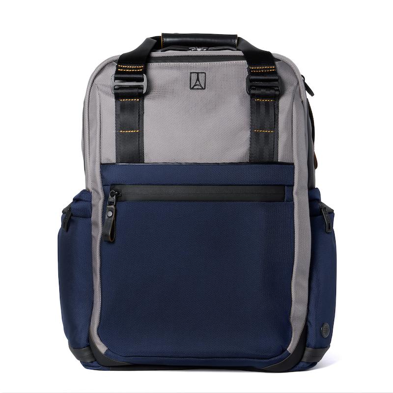 travelpro altitude medium expandable backpack grey navy